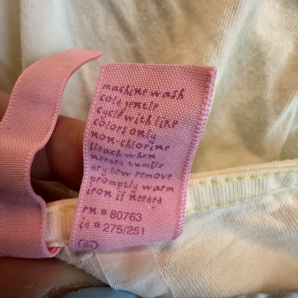 Victoria's Secret Y2K Babydoll Camisole Top Pastel Yellow Sz Small - Picture 7 of 8